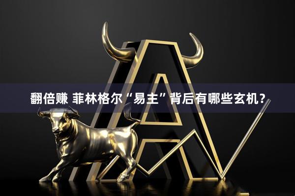 翻倍赚 菲林格尔“易主”背后有哪些玄机？