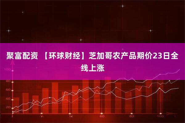 聚富配资 【环球财经】芝加哥农产品期价23日全线上涨