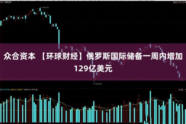 众合资本 【环球财经】俄罗斯国际储备一周内增加129亿美元