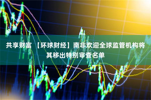 共享财富 【环球财经】南非欢迎全球监管机构将其移出特别审查名单
