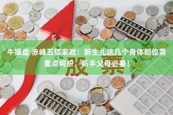 牛操盘 赤峰五狐家政：新生儿这几个身体部位需重点呵护，新手父母必看！